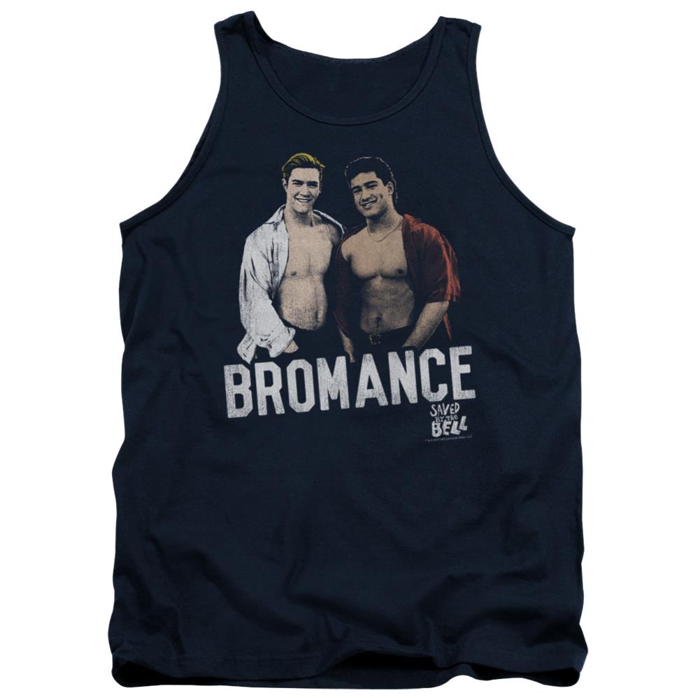 Saved By The Bell Bromance Men's 18/1 Cotton Tank Top