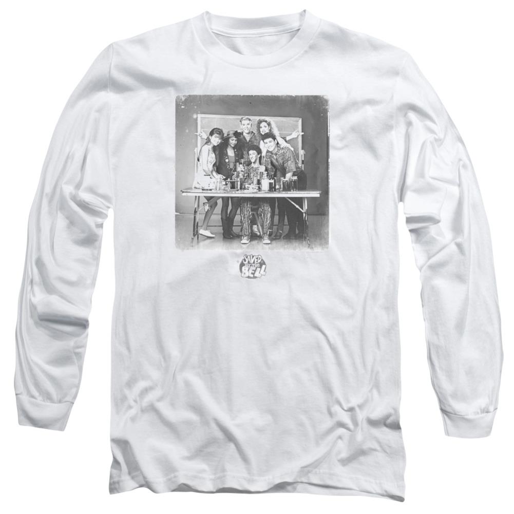 Saved By The Bell Class Photo Men's 18/1 Cotton Long-Sleeve T-Shirt
