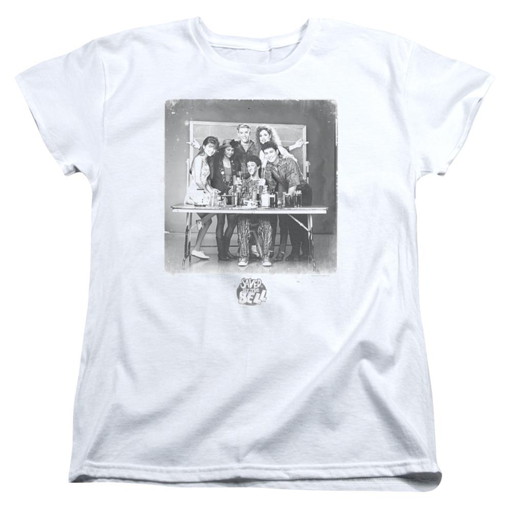 Saved By The Bell Class Photo Women's 18/1 Cotton Short-Sleeve T-Shirt