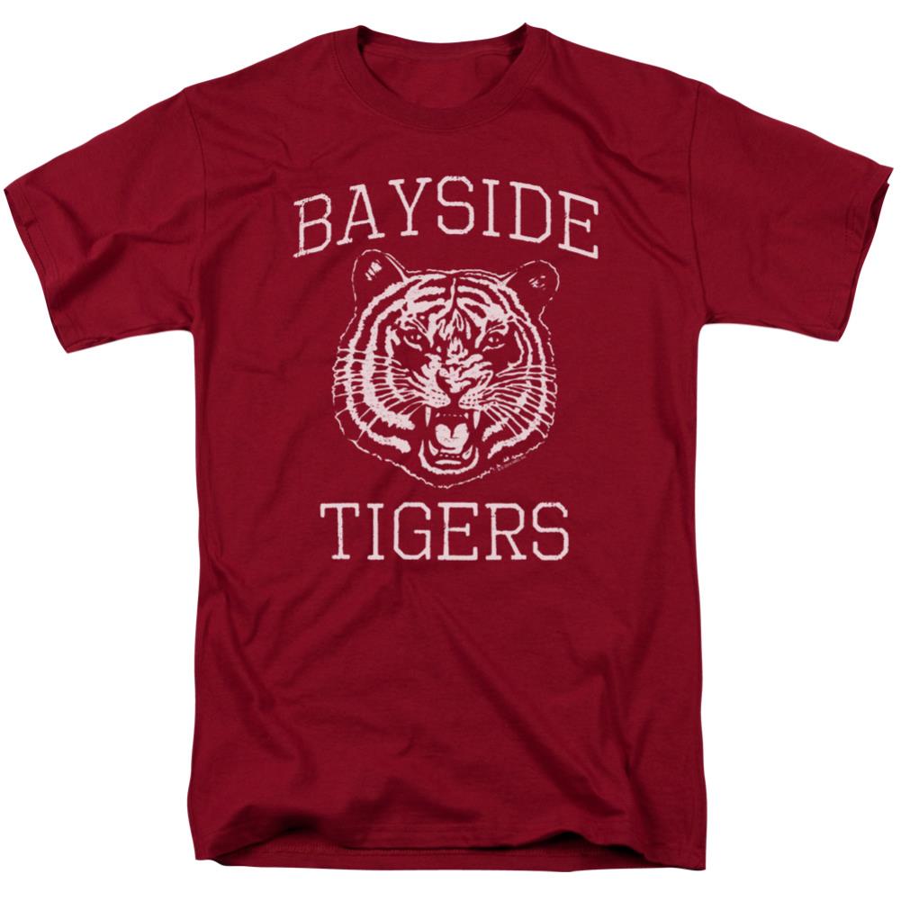 Saved By The Bell Go Tiger Men's 18/1 Cotton Short-Sleeve T-Shirt