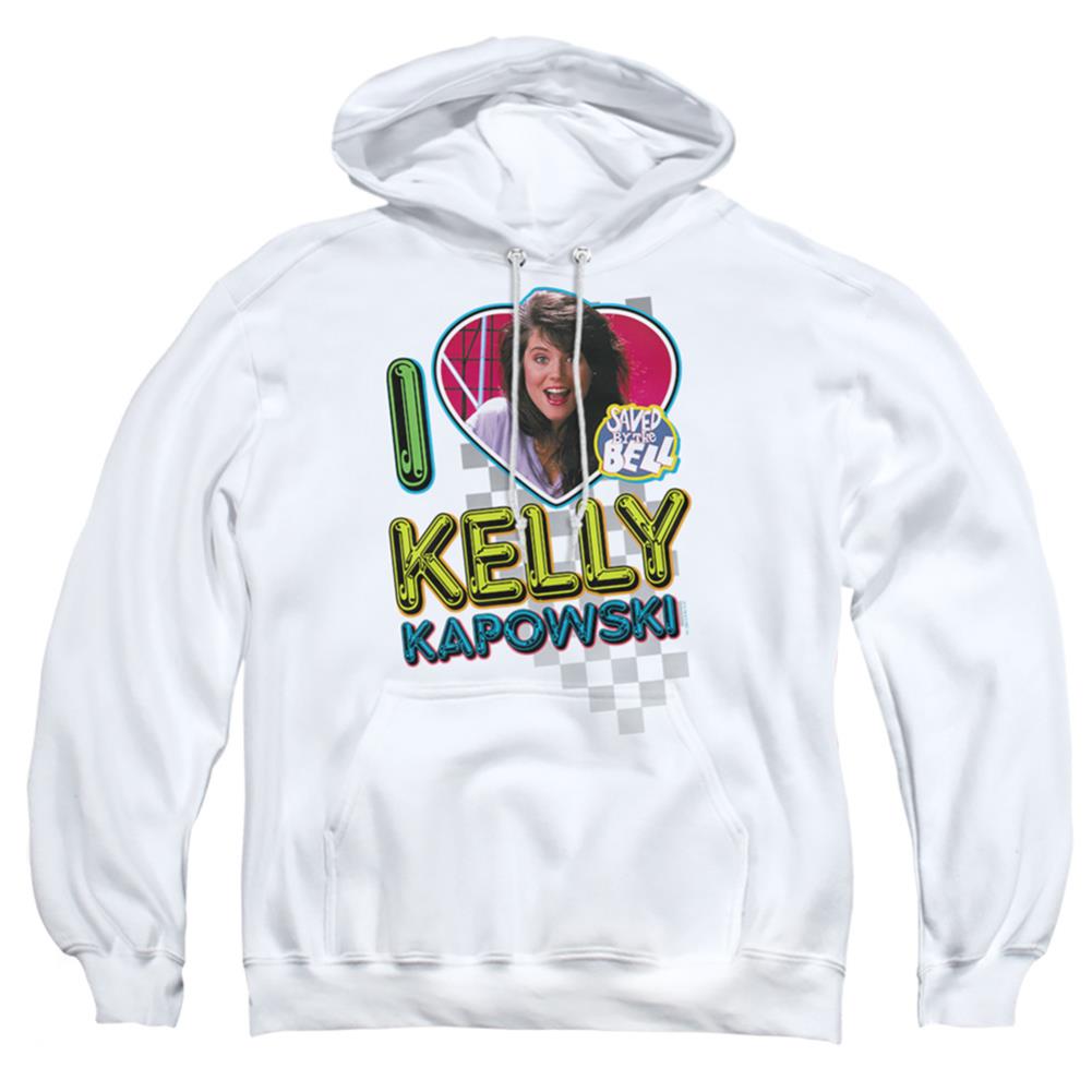 Saved By The Bell I Love Kelly Men's Pull-Over 75 25 Poly Hoodie