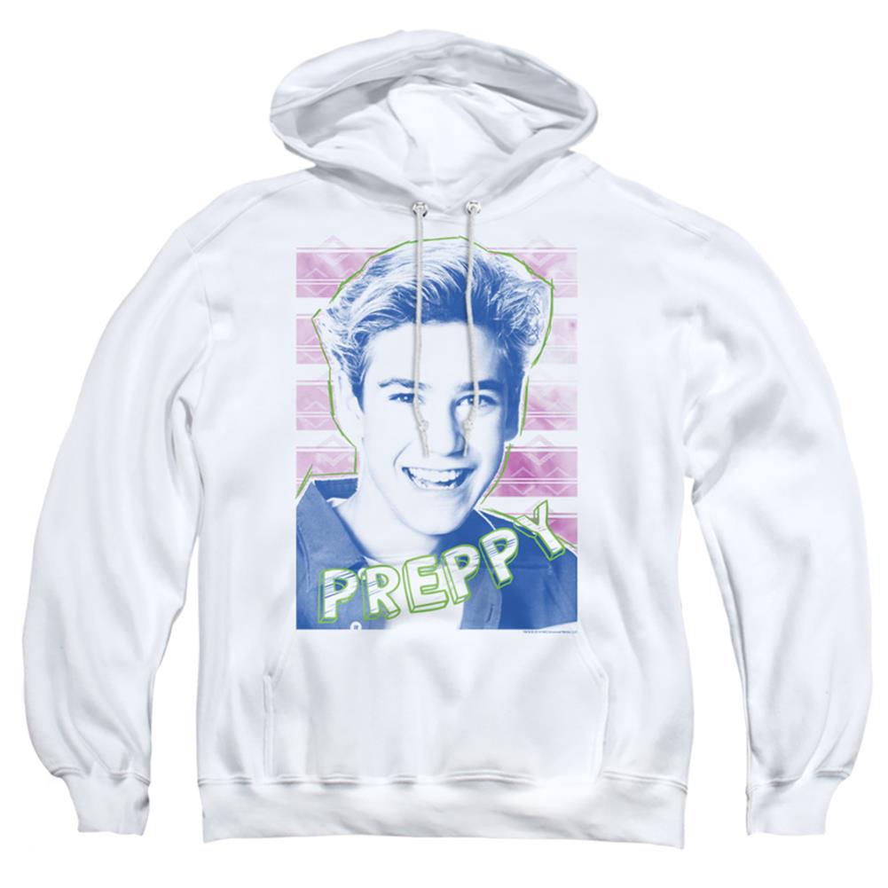 Saved By The Bell Preppy Men's Pull-Over 75 25 Poly Hoodie