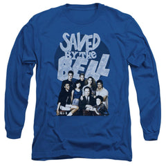 Saved By The Bell Retro Cast Men's 18/1 Cotton Long-Sleeve T-Shirt