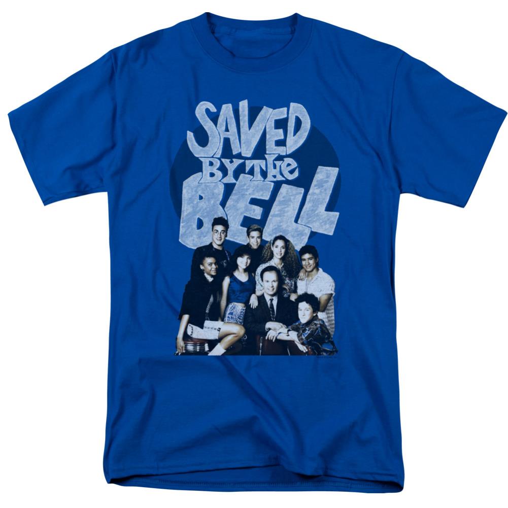 Saved By The Bell Retro Cast Men's 18/1 Cotton Short-Sleeve T-Shirt