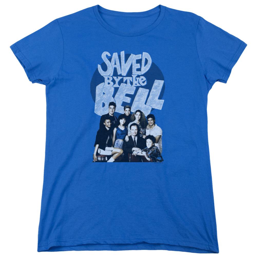 Saved By The Bell Retro Cast Women's 18/1 Cotton Short-Sleeve T-Shirt