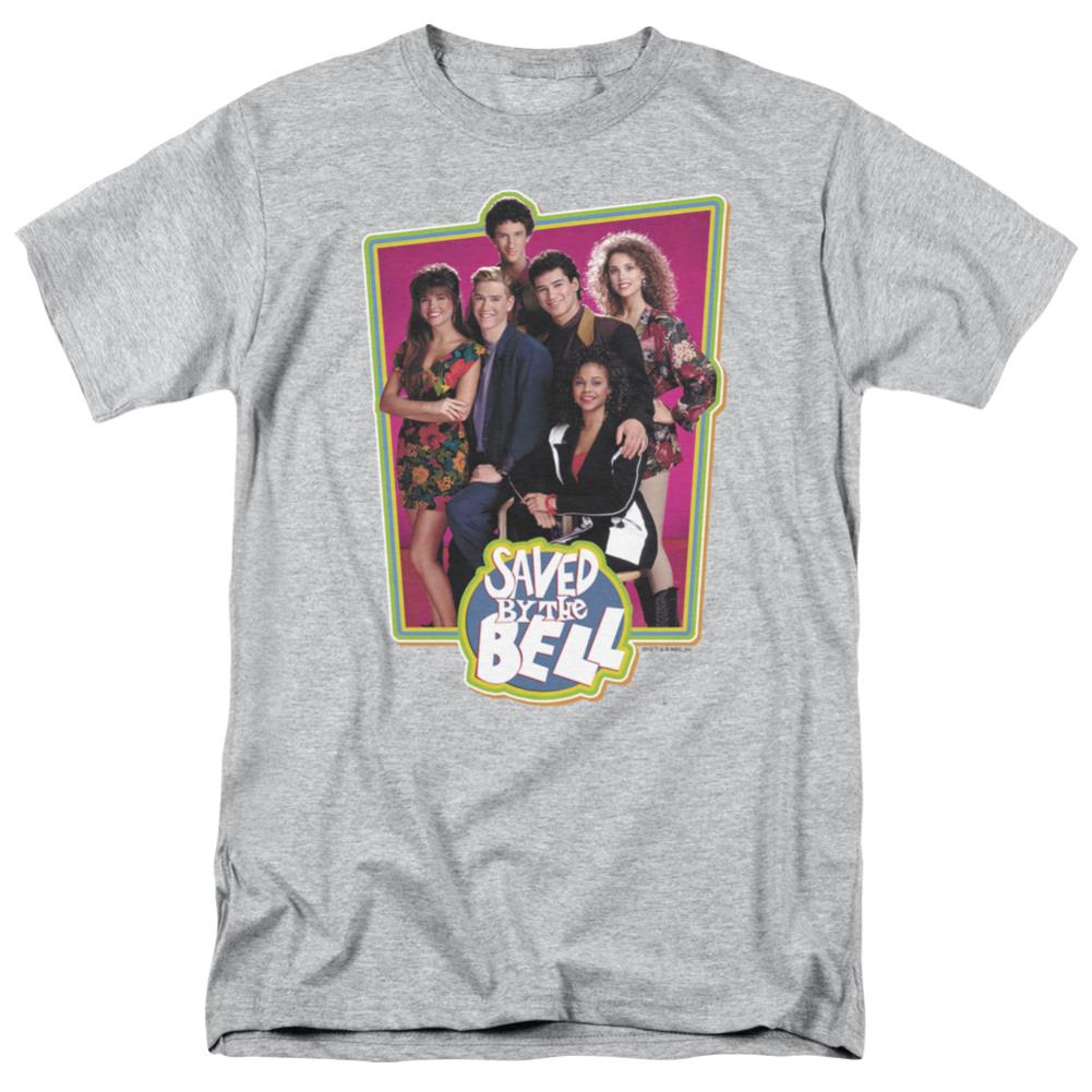 Saved By The Bell Saved Cast Men's 18/1 Cotton Short-Sleeve T-Shirt