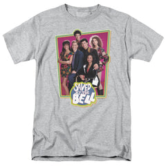 Saved By The Bell Saved Cast Men's 18/1 Cotton Short-Sleeve T-Shirt
