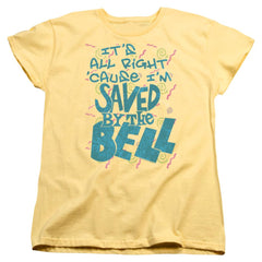 Saved By The Bell Saved Women's 18/1 Cotton Short-Sleeve T-Shirt