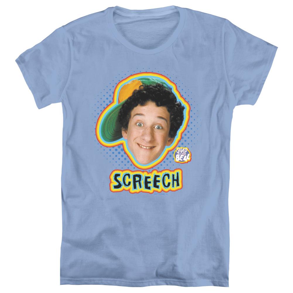 Saved By The Bell Screech Women's 18/1 Cotton Short-Sleeve T-Shirt
