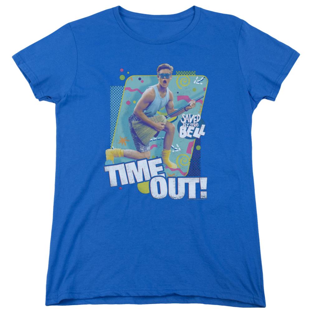 Saved By The Bell Time Out Women's 18/1 Cotton Short-Sleeve T-Shirt