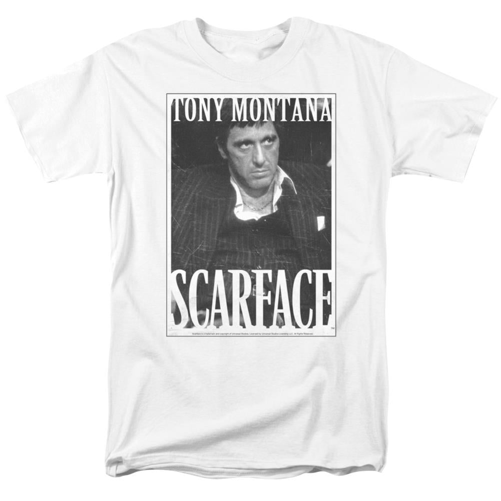 Scarface Business Face Men's 18/1 Cotton Short-Sleeve T-Shirt