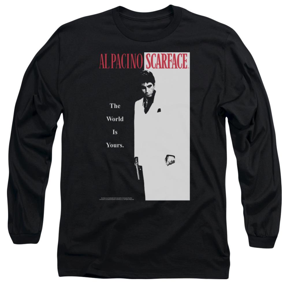Scarface Classic Men's 18/1 Cotton Long-Sleeve T-Shirt