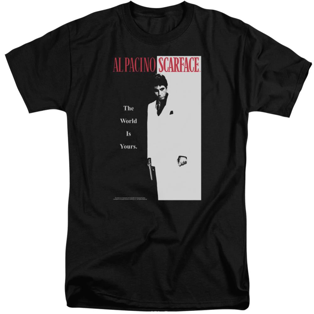 Scarface Classic Men's 18/1 Tall Cotton Short-Sleeve T-Shirt