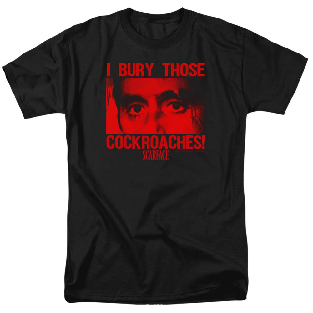 Scarface Cockroaches Men's 18/1 Cotton Short-Sleeve T-Shirt