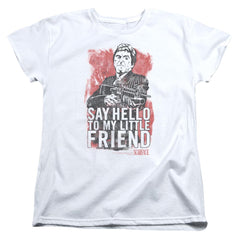 Scarface Little Friend Women's 18/1 Cotton Short-Sleeve T-Shirt