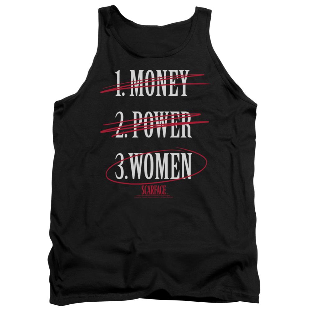 Scarface Money Power Women Men's 18/1 Cotton Tank Top