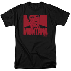 Scarface Montana Face Men's 18/1 Cotton Short-Sleeve T-Shirt