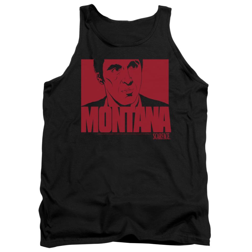 Scarface Montana Face Men's 18/1 Cotton Tank Top