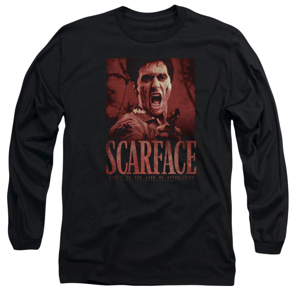 Scarface Opportunity Men's 18/1 Cotton Long-Sleeve T-Shirt