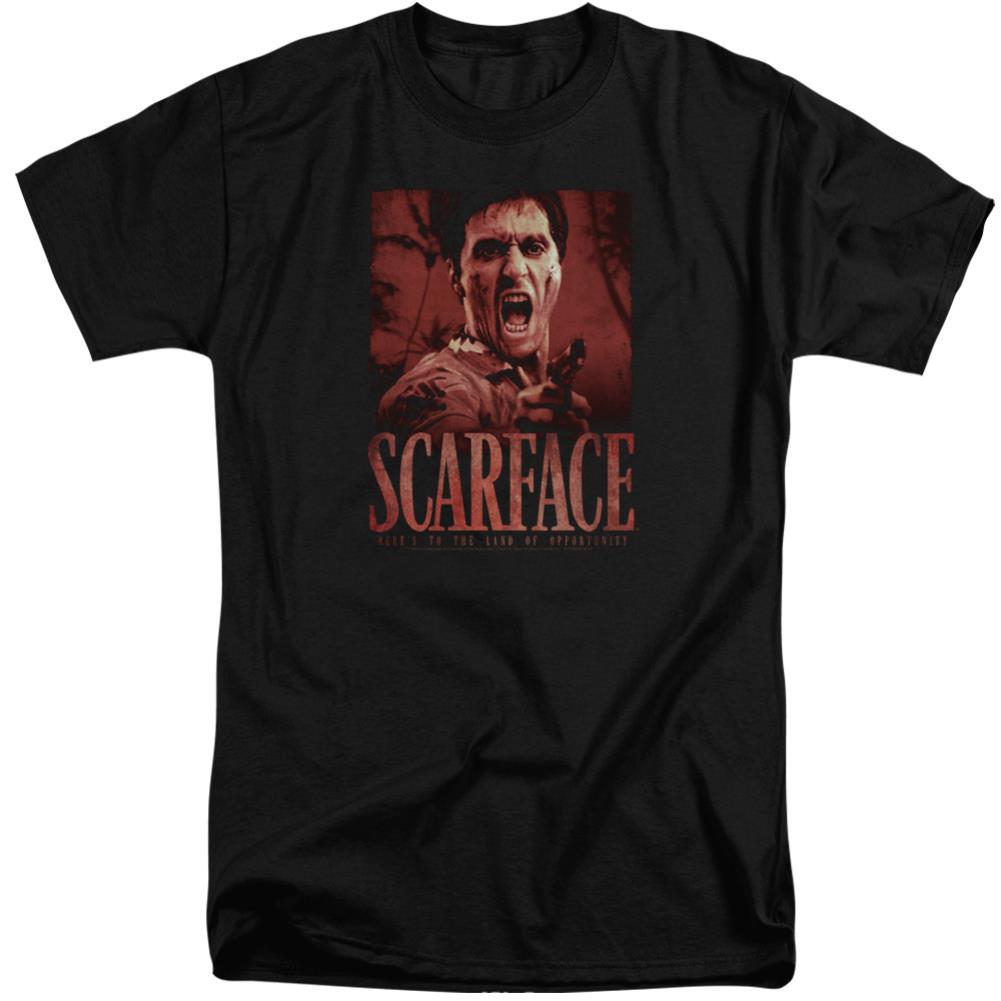 Scarface Opportunity Men's 18/1 Tall Cotton Short-Sleeve T-Shirt