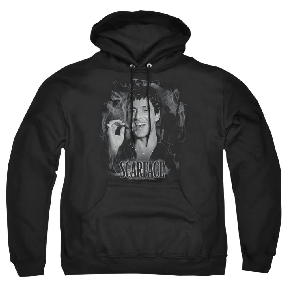 Scarface Smokey Scar Men's Pull-Over 75 25 Poly Hoodie