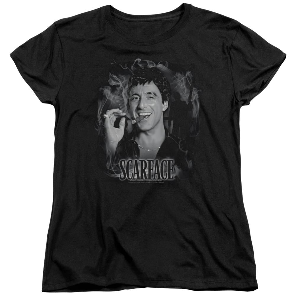 Scarface Smokey Scar Women's 18/1 Cotton Short-Sleeve T-Shirt