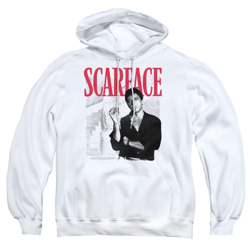 Scarface Stairway Men's Pull-Over 75 25 Poly Hoodie