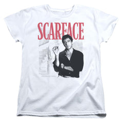 Scarface Stairway Women's 18/1 Cotton Short-Sleeve T-Shirt