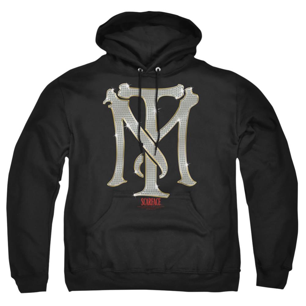Scarface Tm Bling Men's Pull-Over 75 25 Poly Hoodie
