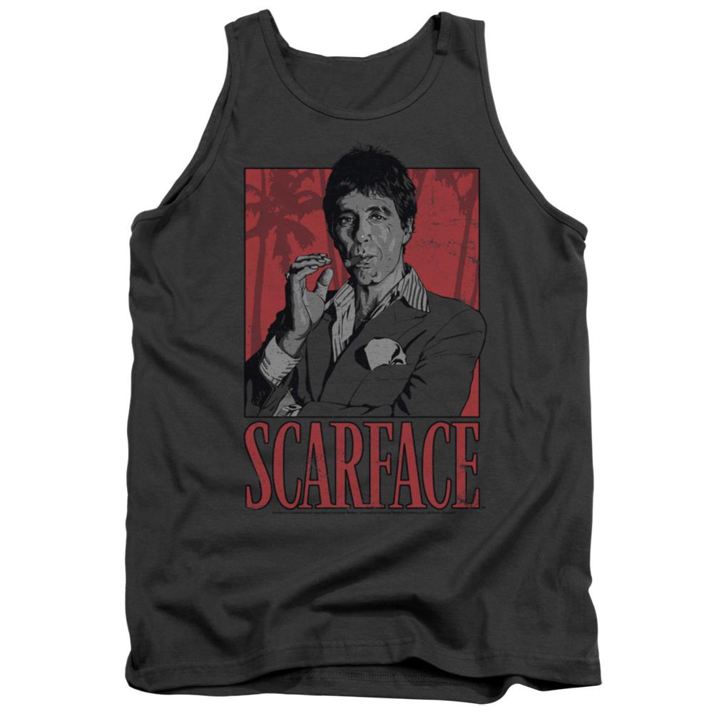 Scarface Tony Men's 18/1 Cotton Tank Top