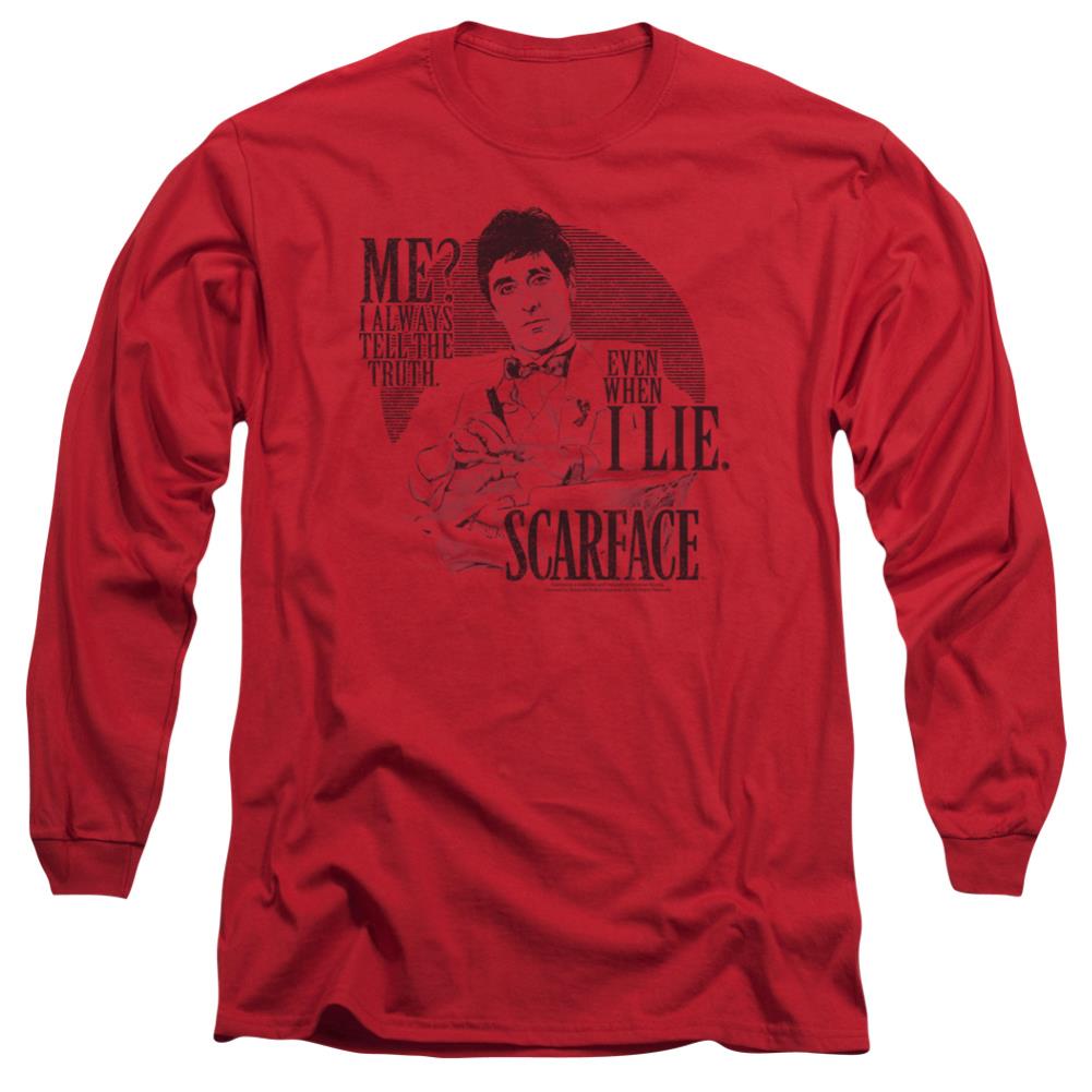 Scarface Truth Men's 18/1 Cotton Long-Sleeve T-Shirt