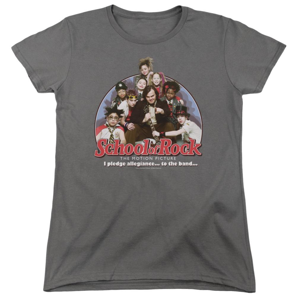 School Of Rock I Pledge Allegiance Women's 18/1 Cotton Short-Sleeve T-Shirt