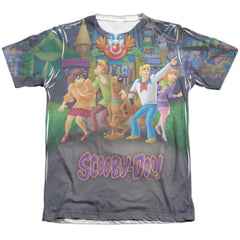 Scooby-Doo Amusement Park Men's Regular Fit Poly Cotton Short-Sleeve T-Shirt