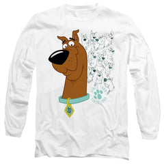 Scooby-Doo Evolution Of Scooby Doo Men's 18/1 Cotton Long-Sleeve T-Shirt