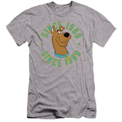 Scooby-Doo Scooby 1969 Men's Ultra-Soft 30/1 Cotton Slim Short-Sleeve T-Shirt
