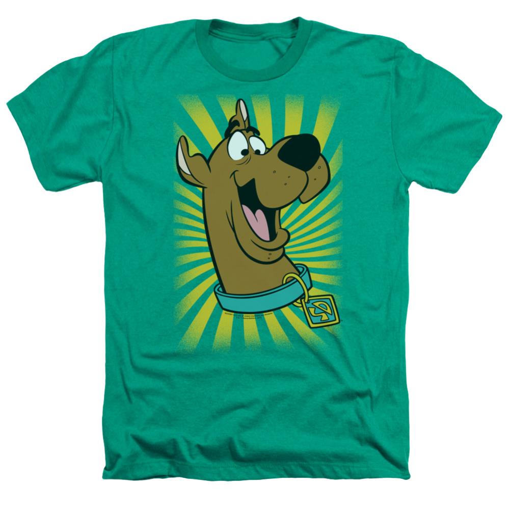 Scooby-Doo Scooby Doo T-Shirt Men's 30/1 Heather 60 40 Poly Short-Sleeve T-Shirt