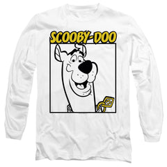 Scooby-Doo Scooby Square Men's 18/1 Cotton Long-Sleeve T-Shirt