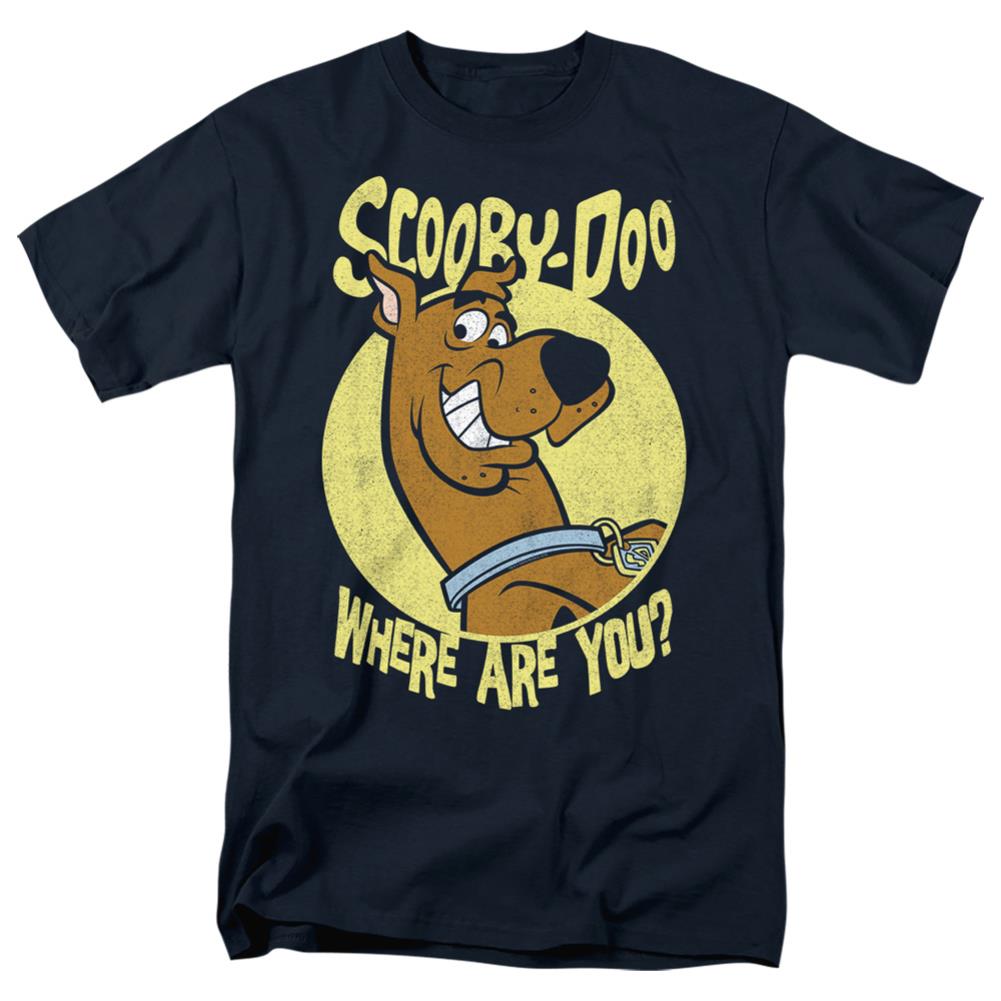 Scooby-Doo Where Are You Men's 18/1 Cotton Short-Sleeve T-Shirt