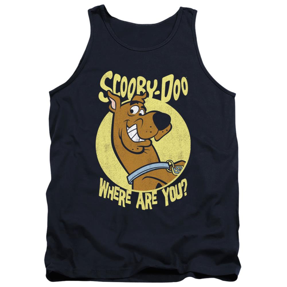 Scooby-Doo Where Are You Men's 18/1 Cotton Tank Top