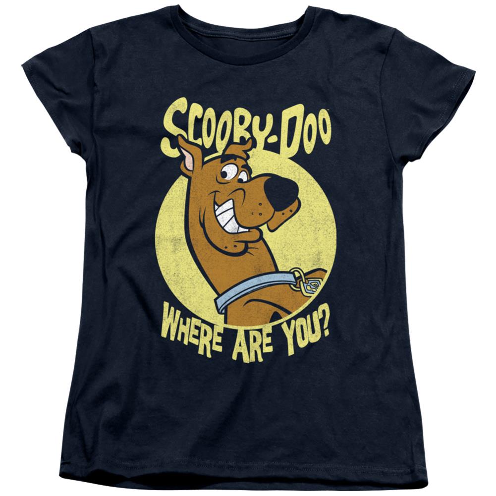 Scooby-Doo Where Are You Women's 18/1 Cotton Short-Sleeve T-Shirt