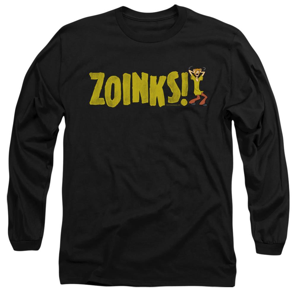 Scooby-Doo Zoinks Men's 18/1 Cotton Long-Sleeve T-Shirt