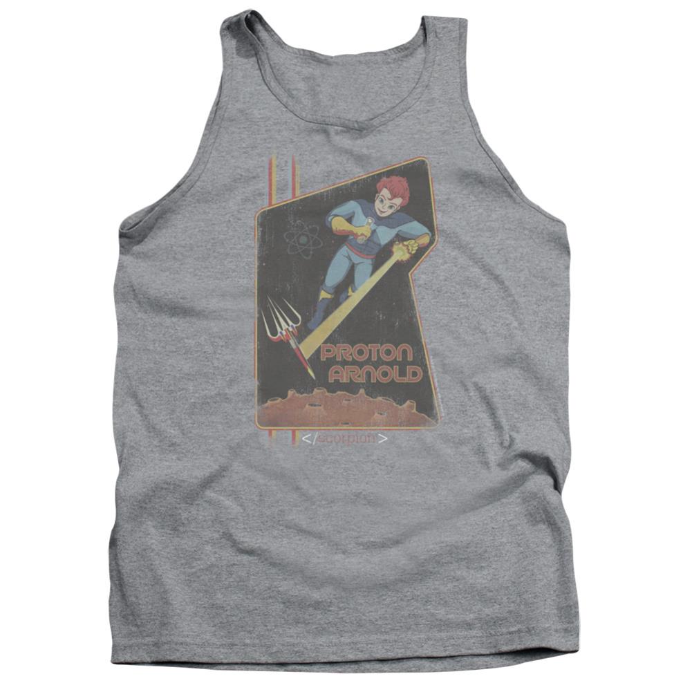 Scorpion Proton Arnold Poster Men's 18/1 Cotton Tank Top