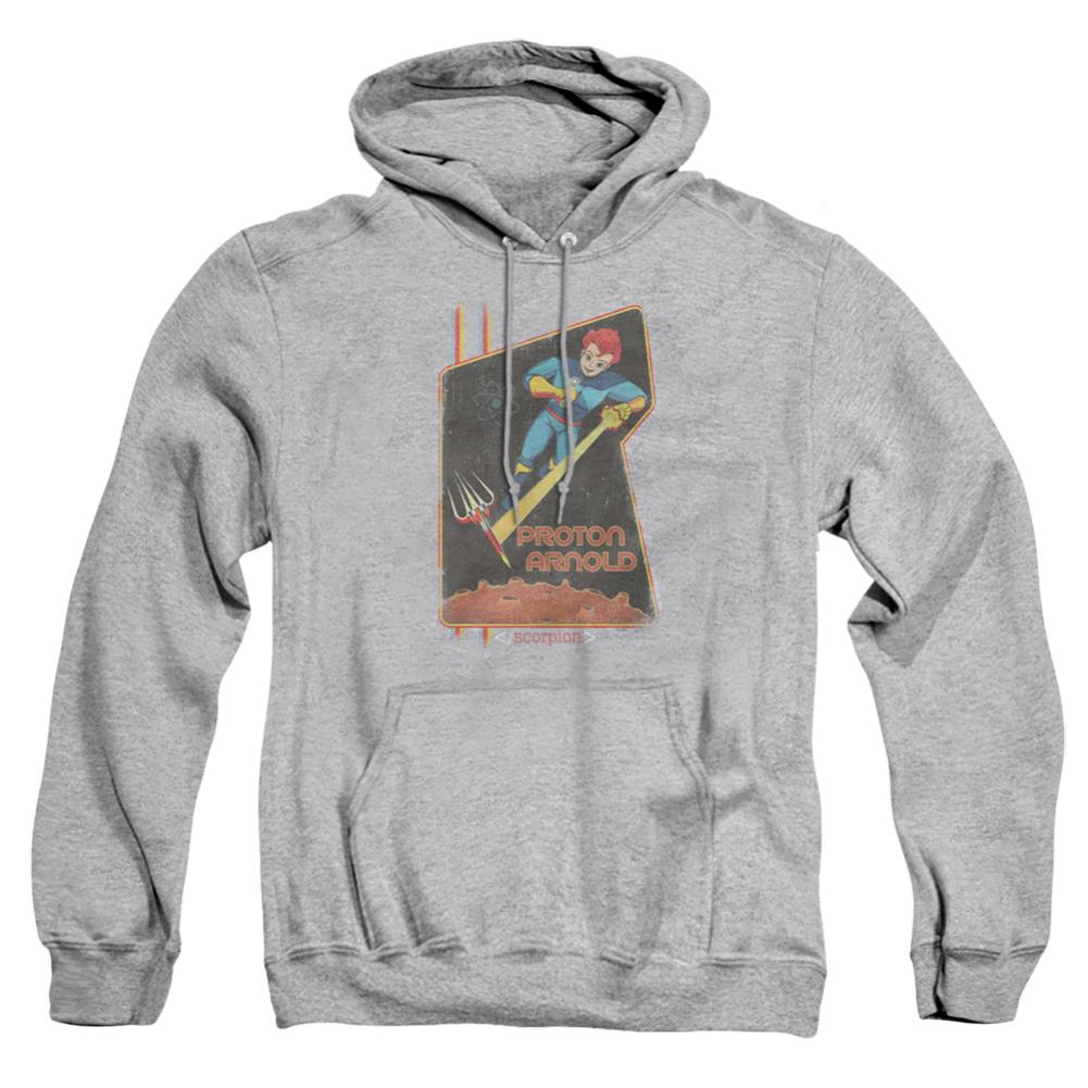 Scorpion Proton Arnold Poster Men's Pull-Over 75 25 Poly Hoodie