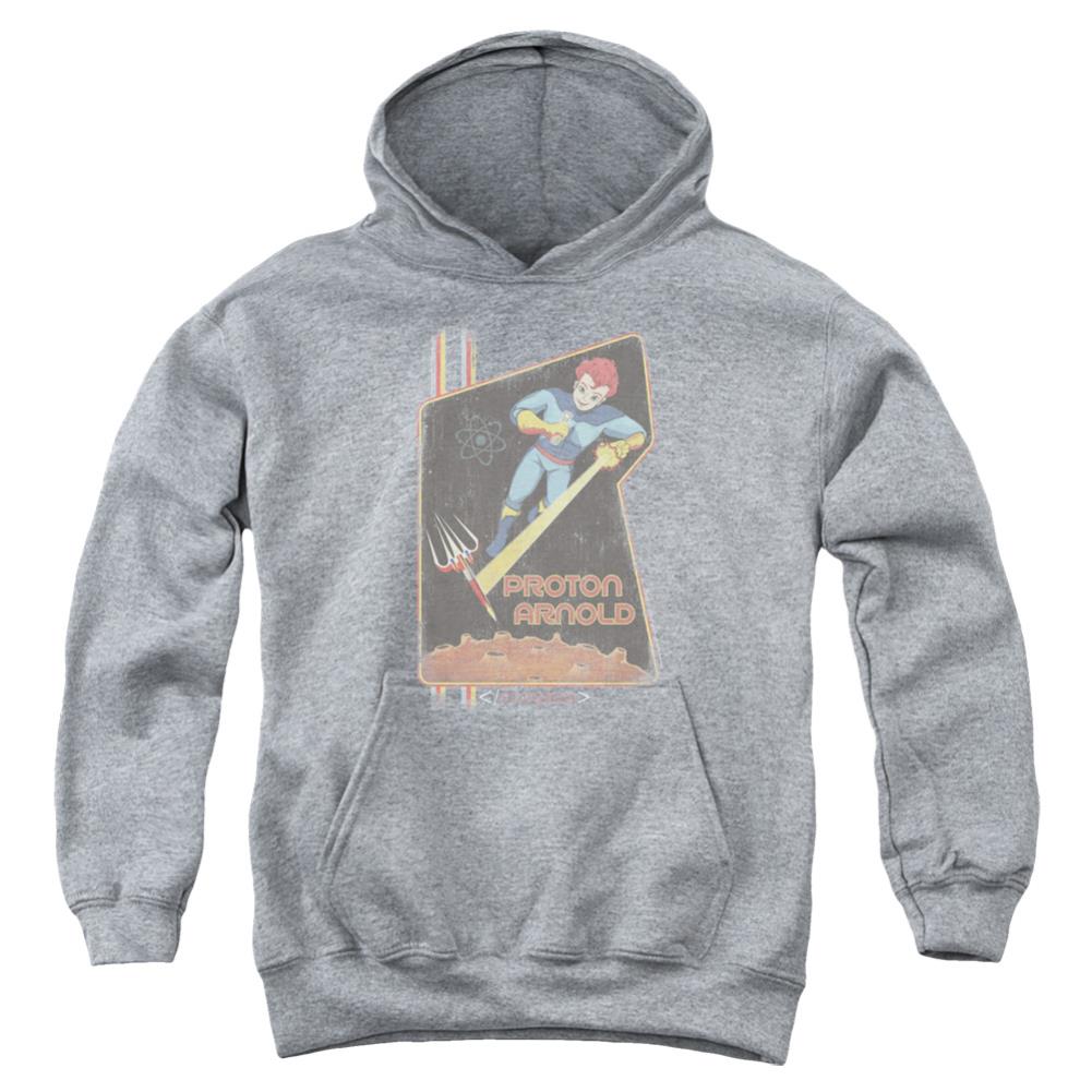 Scorpion Proton Arnold Poster Youth Cotton Poly Pull-Over Hoodie