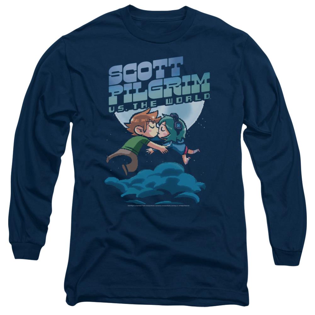 Scott Pilgrim VS. The World Lovers Men's 18/1 Cotton Long-Sleeve T-Shirt