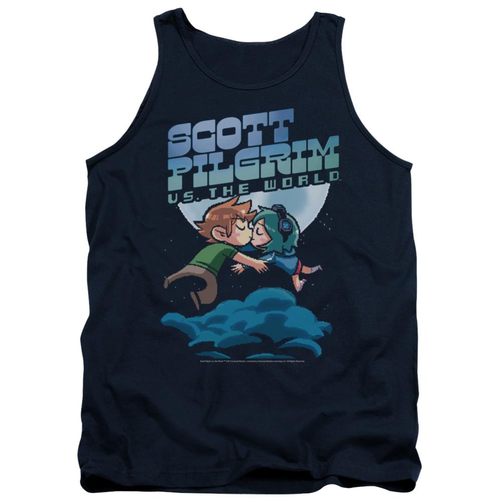 Scott Pilgrim VS. The World Lovers Men's 18/1 Cotton Tank Top