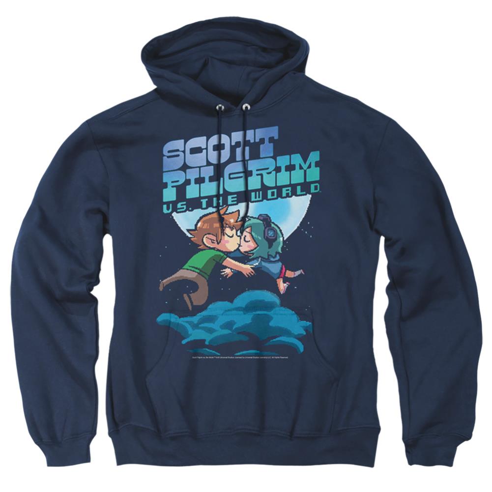 Scott Pilgrim VS. The World Lovers Men's Pull-Over 75 25 Poly Hoodie