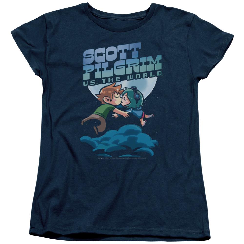 Scott Pilgrim VS. The World Lovers Women's 18/1 Cotton Short-Sleeve T-Shirt