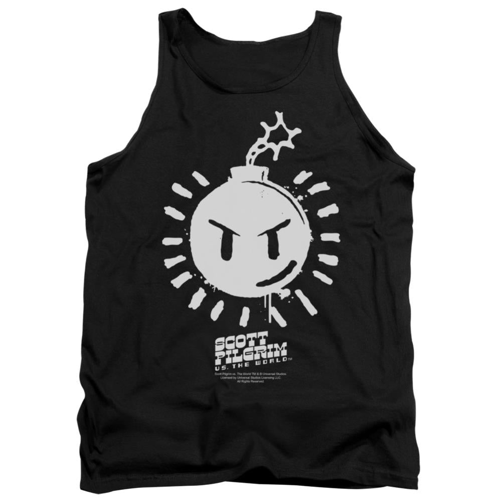 Scott Pilgrim VS. The World Sex Bob Omb Logo Men's 18/1 Cotton Tank Top