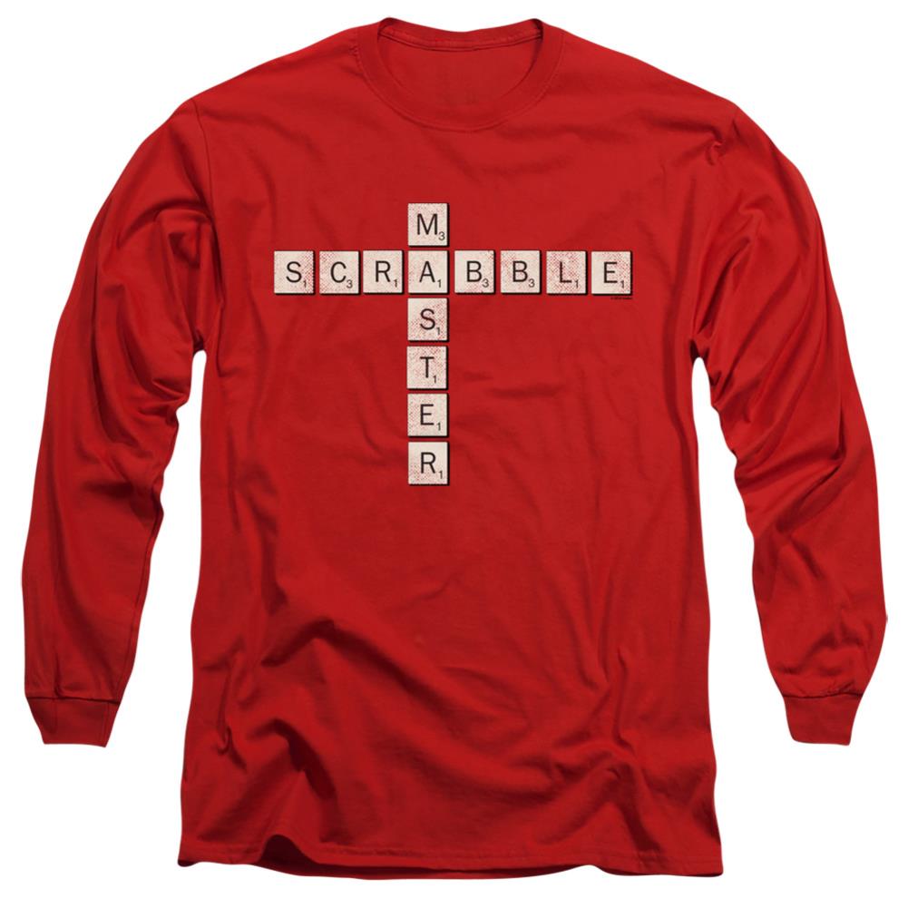 Scrabble Scrabble Master Men's 18/1 Cotton Long-Sleeve T-Shirt